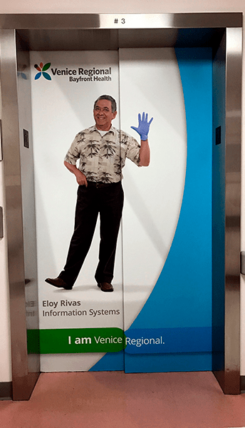 Venice Regional Health Hospital Wrap (Elroy)-Installed