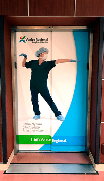 Venice Regional Health Hospital Wrap (Robin) - Installed