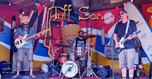 picture band playing live music