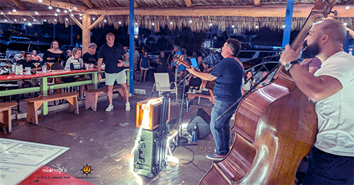 picture band playing live music