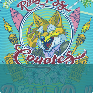 Siesta KeyRing Toss Coyotes Poster Portfolio Thumbnail